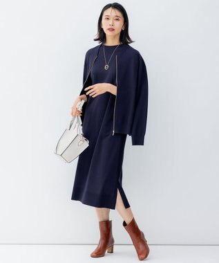 23区 アウトシームミニショルダー バッグ アイボリー系