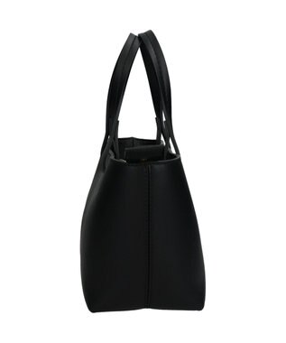 INTER-CHAUSSURES 【LORISTELLA】ベーシックレザーハンドバッグ ブラック