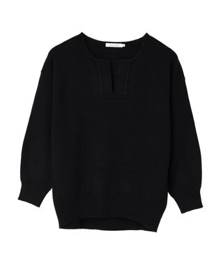 AMERICAN HOLIC バイパチスキッパーニットプルオーバー Black