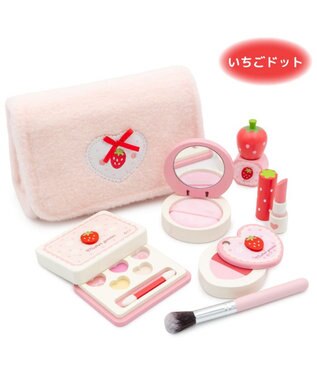 Mother garden マザーガーデン メイク ポーチセット 《いちごドット》 いちご ドット