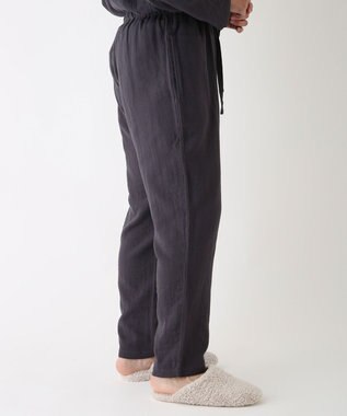 UCHINO マシュマロガーゼ ベーシック メンズパジャマ ダークグレー