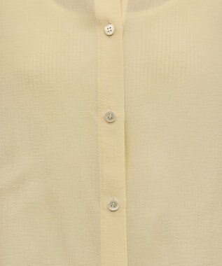 GRACE CONTINENTAL バックフレアシャツ イエロー