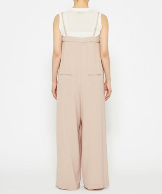 uncrave 【接触冷感・撥水・洗濯機洗い可】クールタッチツイル オールインワン（uncrave STANDARD） ピンクベージュ