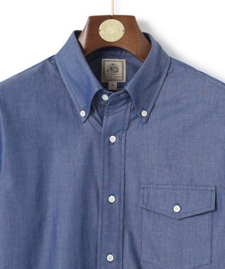 J.PRESS MEN 【WEB・一部店舗限定】ダンガリーシャツ/B.D. ブルー系