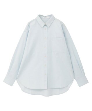 AMERICAN HOLIC オックスベーシックシャツ Sax