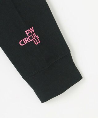 PW CIRCULUS 【吸水速乾 / UV遮蔽率99.5% UVカット / ストレッチ】【WOMEN】DELFT ロングスリーブモックT ゴルフウェア レディース ブラック系