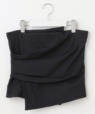 23区 S 【エステータ】ウールダブルクロス ビスチェ ブラック系