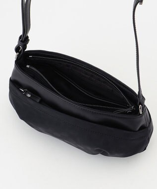 Y'SACCS Polka Dots　タックラウンドポシェット ブラック