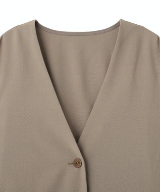 CRAFT STANDARD BOUTIQUE バックデザインジレ Beige