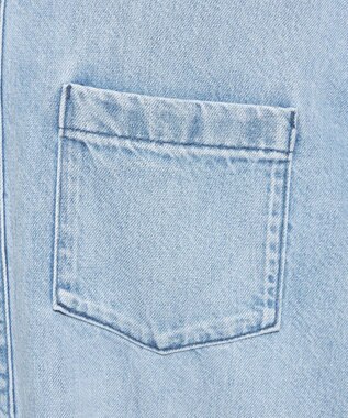 uncrave 【upper hights × uncrave】THE SENSE uncrave デニムシャツ フェザースカイブルー