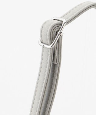 LA BAGAGERIE 【MONICA】チュールフリル2WAYバッグ グレー