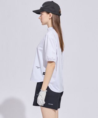 PW CIRCULUS 【WOMEN】パフスリーブモックT  2026年モデル ゴルフウェア レディース ホワイト系