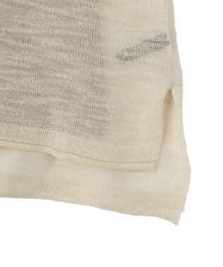YECCA VECCA 【2点SET】ヘンリーネックスラブシアーニット Light Beige