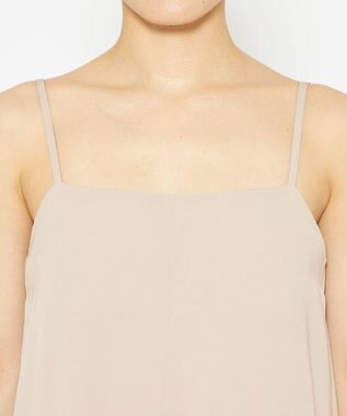 uncrave 【接触冷感・撥水・洗濯機洗い可】クールタッチツイル オールインワン（uncrave STANDARD） ピンクベージュ