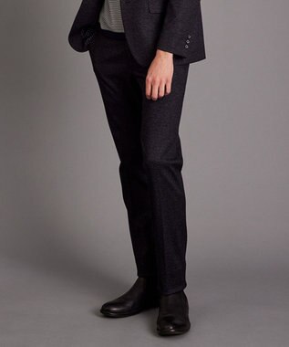 JOSEPH ABBOUD 【キングサイズ・ストレッチ】ツィーディージャージ グレー系