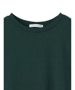 Green Parks 接触冷感　袖切替えカットワンピース Green