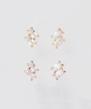 Phoebe 【K10】ツインバケットピアス　ゴールド ゴールド