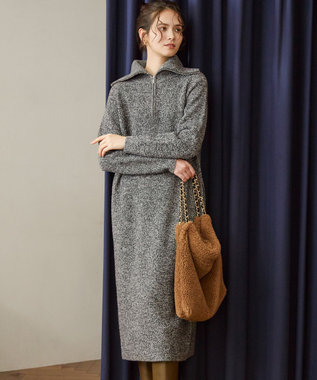 23区 【SLOW/一部店舗限定】ソフトウール ニット ワンピース