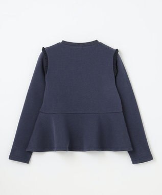 組曲 KIDS 【150-160㎝】トウィンクル トレーナー ネイビー系