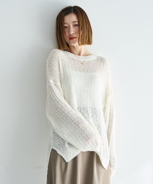 YECCA VECCA ルーズニットプルオーバー