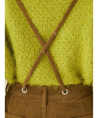 CRAFT STANDARD BOUTIQUE コーデュロイ２ＷＡＹサロペットスカート Camel