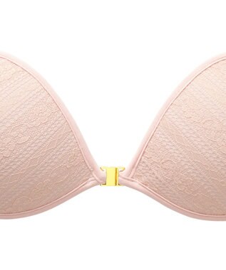 BRADELIS New York 【NuBra / ボリュームアップ】パテッドヌーブラ ノワール グレース  蒸れにくい バックレス コレクション デザインヌーブラ 正規品 ピンク