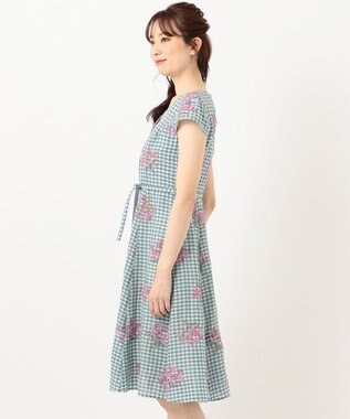 TOCCA 【洗える】MUGET ドレス サックスブルー系7