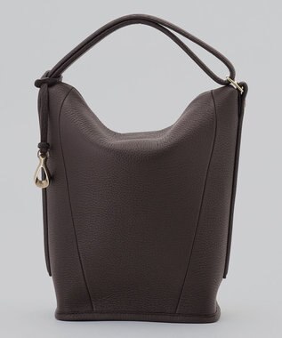 GOTAIRIKU 【ETIAM】シュリンク ハンド＆バングルバッグ《Follow》 ダークブラウン系