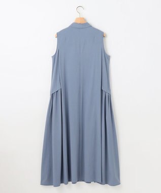 組曲 【2WAY】スーパーライトストレッチ ワンピース スモーキーブルー系