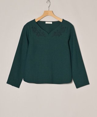 ONWARD Reuse Park 【any SiS】ブラウス秋冬 グリーン