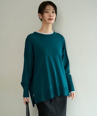 マイビューティニット ワイドクルーネック