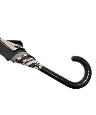 +RING UNISEX プラスリング 長傘 60cm BLK-STP T1373 黒