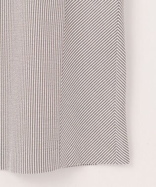 J.PRESS LADIES L 【洗える・抗菌消臭・吸水速乾】サッカージャージー ワンピース ブラウン系1