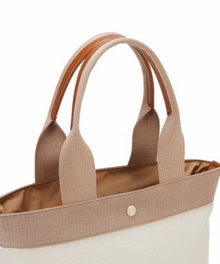 TOPKAPI 【ドラマ着用】【Breath TOPKAPI】RIPPLE リプル ロング ハンドル B5 トートバッグ アイボリー