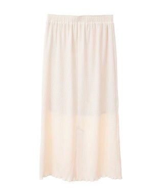 AMERICAN HOLIC ワッシャープリーツタイトスカート Ecru