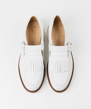 BONTRE 【LucaGrossi/ルカグロッシ】キルトデザインローファー/K328M-US ホワイト