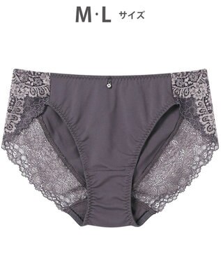 Wing ペアショーツ 【マッチミーブラ】 やさしいフィット感 身生地部はソフトな風合い はきこみ丈あさめ KF2921 ウイング／ワコール グレー