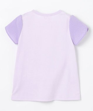 組曲 KIDS 【80-100㎝】スズランプリント Tシャツ ラベンダー