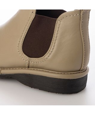 ing <ing>【サスティナブル】【2WAY】【3E】サイドゴアブーツ ライトオークカタオシ