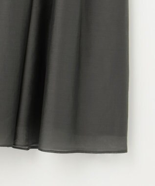 自由区 L 【洗える】エアリー スカート スレート