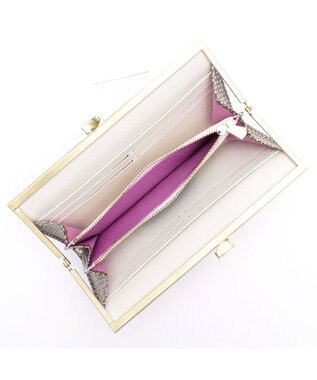 A.D.M.J. 【スネークレザー】ガマグチウォレット カリナータ