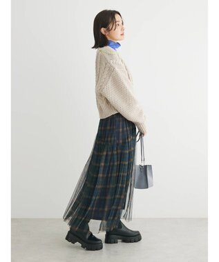 Green Parks ＫＢＦ　ハンドステッチケーブルＺＩＰアウター Light Gray