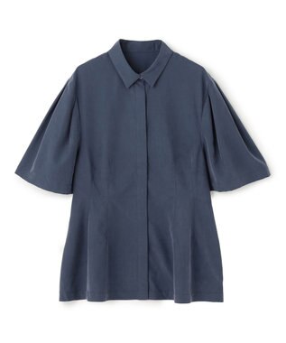 フィブリル ペプラムブラウス