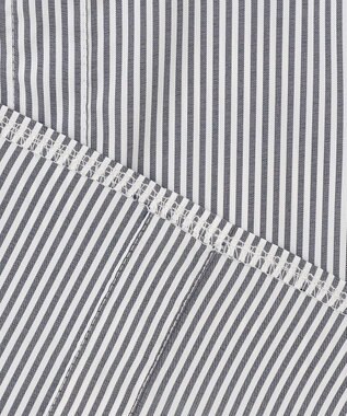 ANY レイヤード布帛ドッキングタンクトップ ストライプ