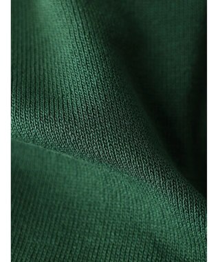Green Parks 袖楊柳ドッキングニットプルオーバー Green