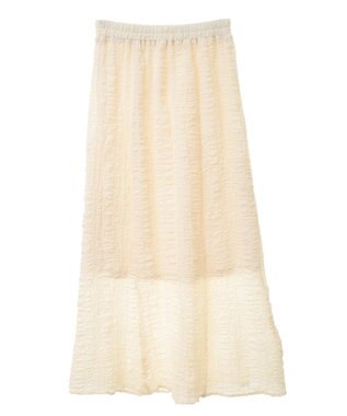 CRAFT STANDARD BOUTIQUE ポコポコワッシャースカート Ivory