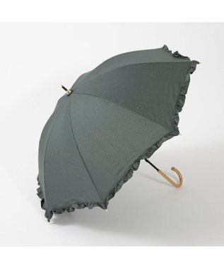 UNBILLION カシュネ cachenez / 【晴雨兼用】【日傘】 シャンプレーフリルショートパラソル グリーン