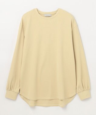 ANY ビューティベーシックロングＴシャツ イエロー