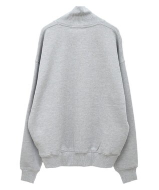 AMERICAN HOLIC ハーフＺＩＰスウェット2 Light Gray Mixture