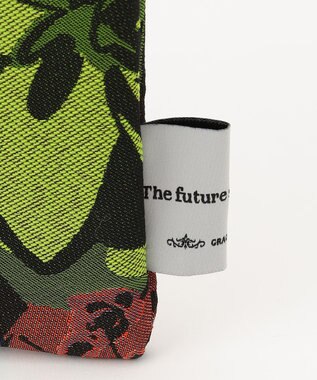 GRACE CONTINENTAL Fabricフラットポーチ ピンク